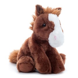 The Petting Zoo Floppy Horse Stuffed Animal Plushie, Gifts for Kids, Wild Onez Wildlife Animals, Horse Plush Toy 9 inches