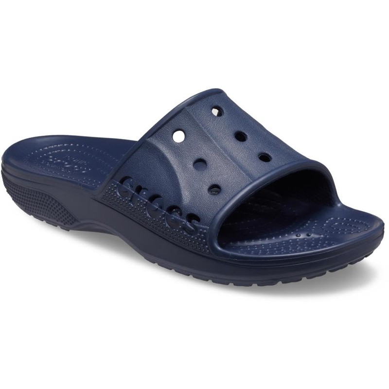 Crocs Unisex Baya II Slides Sandal, Navy, Numeric_6 US Men