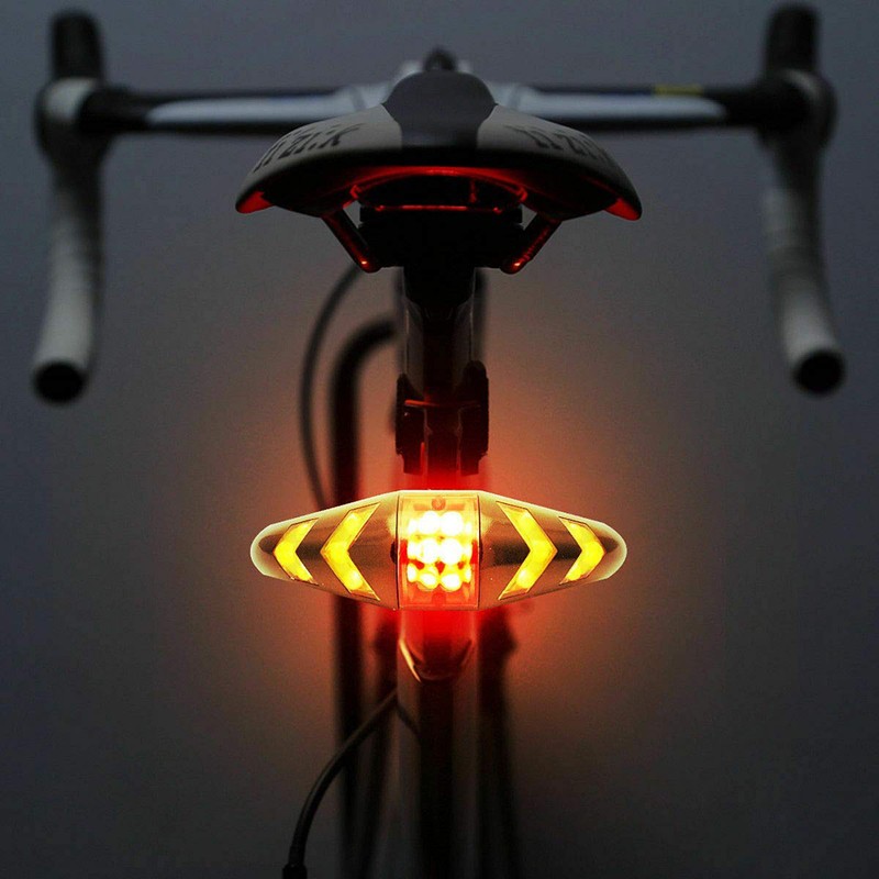 Wireless Remote Control Bike Rear Light Intelligent Bike Turn Signals