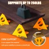 Pack of 40 Painters Pyramid Stands, Plastic Cone Painting Stands,