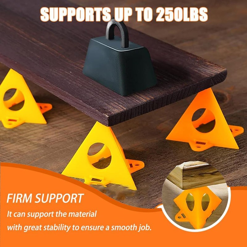 Pack of 40 Painters Pyramid Stands, Plastic Cone Painting Stands,