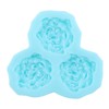 Peony Flower Fondant Mold Flower Silicone Chocolate Molds