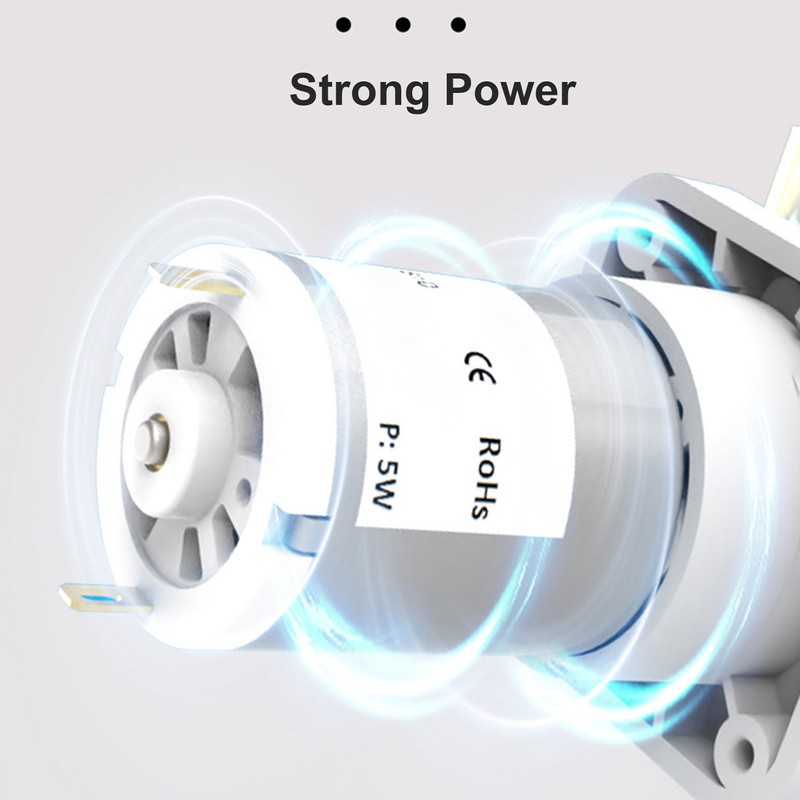 Mini Peristaltic Pump 180ml Per Minute 6W Self Priming Liquid