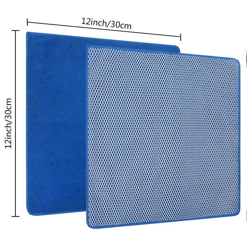 SINLAND Absorbent Microfiber Dish Cloth Dish Rags Best Kitchen Cloths