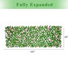 BYBAG Expandable Faux Ivy Fence Privacy Screen for Patio Outdoor