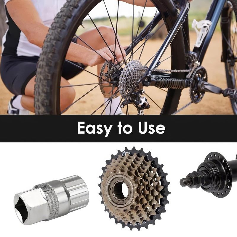 ZWWOGE Bicycle Cassette Tool, Sprocket Puller Accessories Tool, Cassette Puller,
