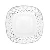 Barski - European Glass - Salad - Dessert - Square