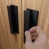 HRX Self-Adhesive Edge Fingerpull Door Handle - Easy to Install