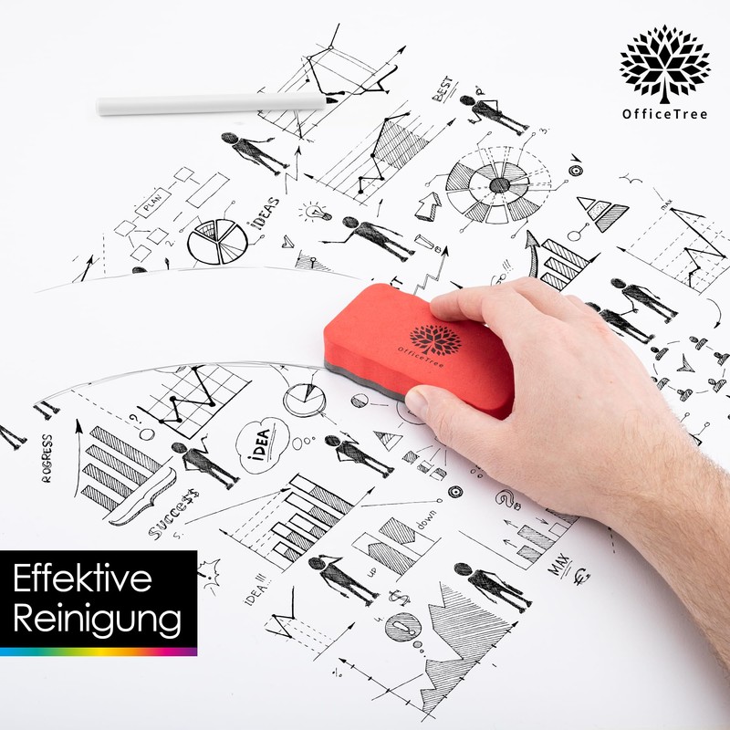 Office Tree® Set of 5 Rewritable – 5 Colours –