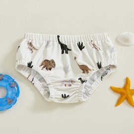 Baby Boy Swimsuit Toddler Baby Boy Beach Swim Shorts Bathing Suitt Swim Briefs Swimwear Boys Swim Trunks (Yellow, 0-6 Months)