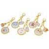 Fieldwork MSD003-5 Women's Pocket Watch, Analog Keychain Watch, Beige,, blue,