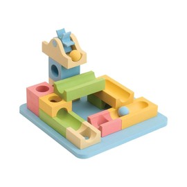 Kaplan Early Learning Waterway Block Set - 15 Pieces, STEM Building Activity for Kids - Innovative Marble Run for Sensory Exploration and Architectural Design