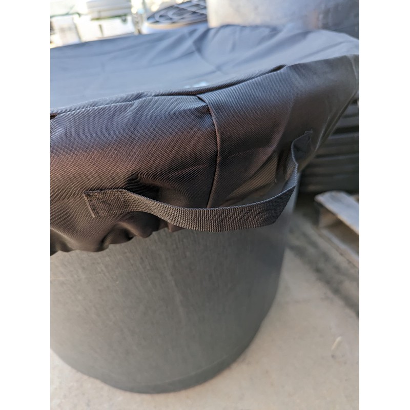 Polar Protector - 100 Gallon Oval Stock Tank Cover Ice