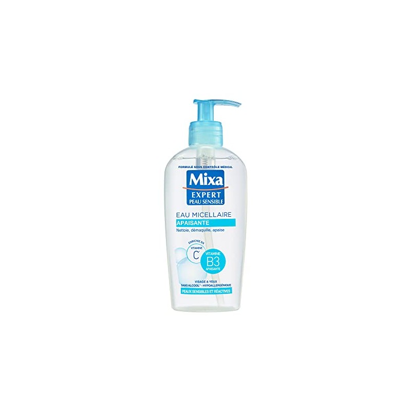 MIXA - Eau nettoyante - APAISANTE Peaux très sensitive and