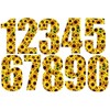 MONOGRAM Classic Signs Wheelie Bin Number Sunflower 5