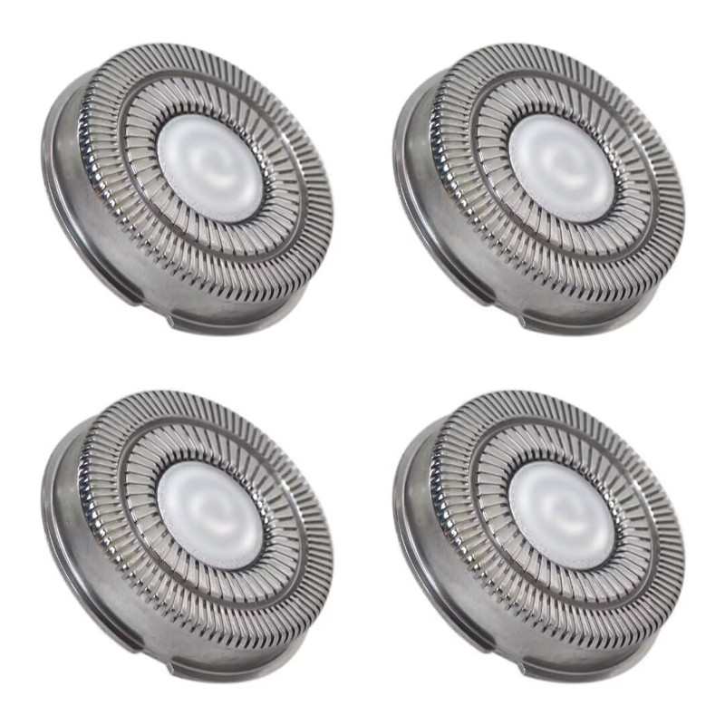 4Pack Shaver Head Replacement Blade For Skul Shaver Pitbull Gold