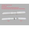 Extra-Long Toilet Paper Holder for Big Rolls | 3 pcs