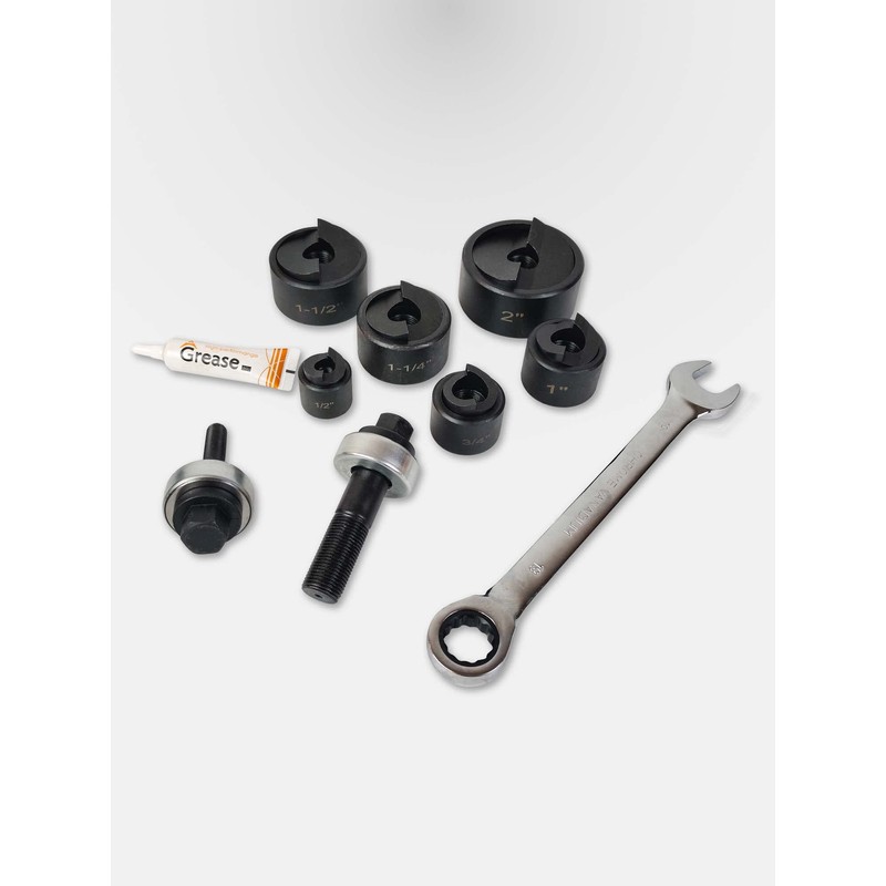 UTZIKO Manual Knockout Hole Punch Driver Kit 1/2 to 2