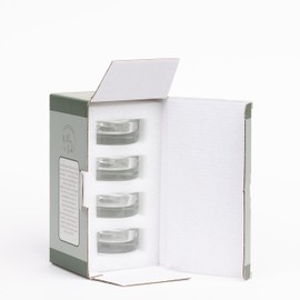 Glass Fermentation Weights – Heavy, Non-Porous Glass Weights for Fermenting – Fermentation Weights for Pickling, Sauerkraut, Kimchi & Probiotic Foods – Wide Mouth Mason Jar Compatible – Set of 4