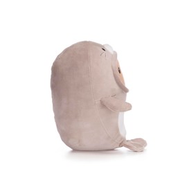 UKToyworld Kawaii Bear in Brown Seal Costume Plush 25cm Squashy Sea Otter 10 Inch Soft Toy