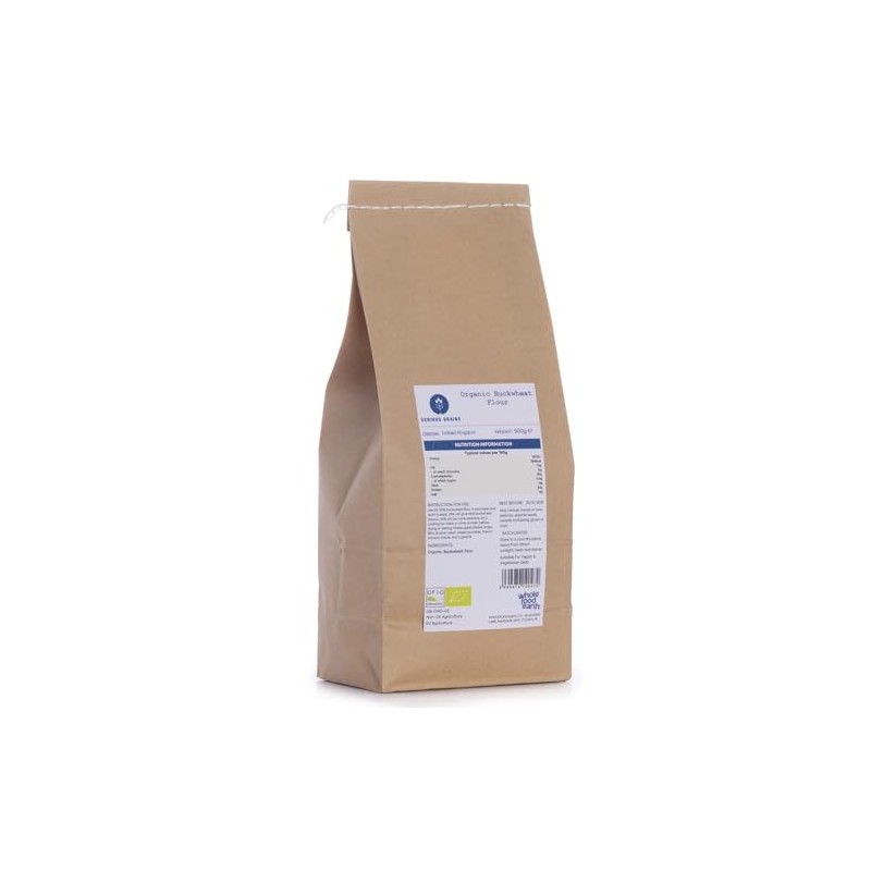 Wholefood Earth Serious Grains Organic Buckwheat Flour - 500g –