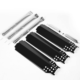 Grill Parts for Charbroil Grill Replacement Parts 463436215 461334813 463434314 463436814 463322613 463436514 463434313 Parts for Charbroil G432-0096-W1 Heat Plate Tent Shield, Carryover Tube & Burner