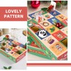 5PCS DIY Christmas Empty Advent Calendar: 24 Days Advent Countdown