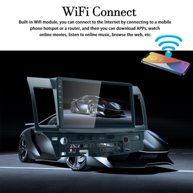 Unbranded For 2008-2017 Mitsubishi Lancer Car Stereo Radio Android 12