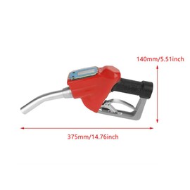 Digital Fuel Oil Gasoline Nozzle Gun Fueling Nozzle Oil Transfer Pump with Flow Meter