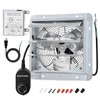 Criditpid 14 Inch Shutter Exhaust Fan, 1088 CFM Wall Mounted