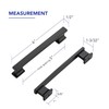 Ravinte Hardware 5 Pack Matte Black Cabinet Pulls - 6