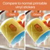 HTVRONT Sublimation Sticker Paper 20Pcs Waterproof - Sticker Paper 8.5''x11''
