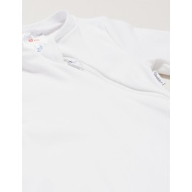 Sterntaler Lightweight Sleeping Bag for Babies, With sleeves, With Zip, Size: 62, White