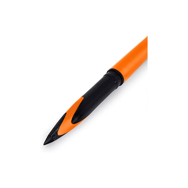 uni-ball Air – 0.5mm Rollerball - Orange Barrel - Black