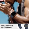 Lamshaw Compatible with 3Plus Watch Bands, Breathable Soft Silicone Magnetic