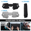 Autorder Dashboard Cover Mat for Subaru Forester 2019-2024 Accessories Dash