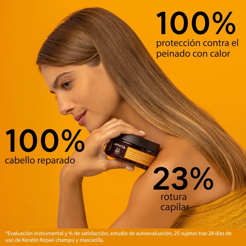 Mascarilla Capilar Nutritiva Y Reparadora 200ml Apivita