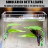 4pcs Betta Fish Leaf Pad, Betta Leaf Hammocks with Suction