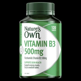 Nature's Own Buy Natures Own Vitamin B3 500mg 120 Tablets Online