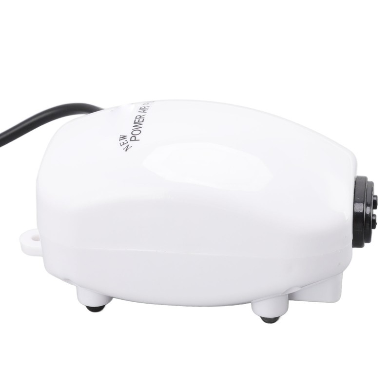 Fish Tank Oxygen Pump Ultra Quiet Powerful Dual Outlet Aquarium