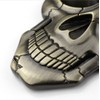 3D Skull Devil Death USA Flag Metal Car Motorcycle Emblem