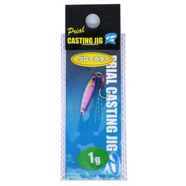 CORMORAN Metal Jig Prial Jig R 0.04 oz (1 g) #PJ42 Pink/Holo/Glow