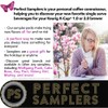 Perfect Samplers Dark Roast and Flavors Single Serve Coffee Pods