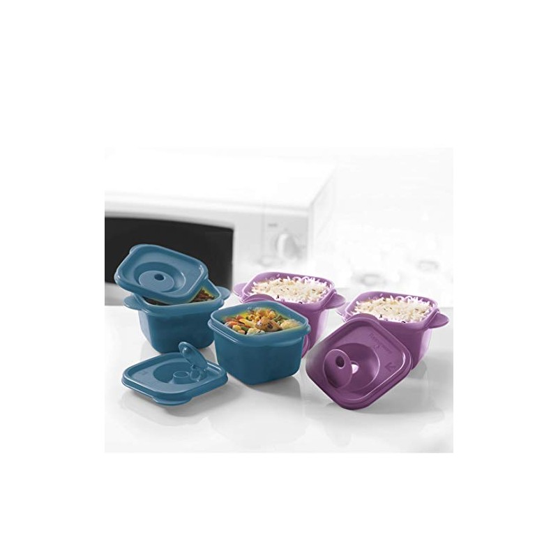 Tupperware Crystalwave Container 275ml 4pc
