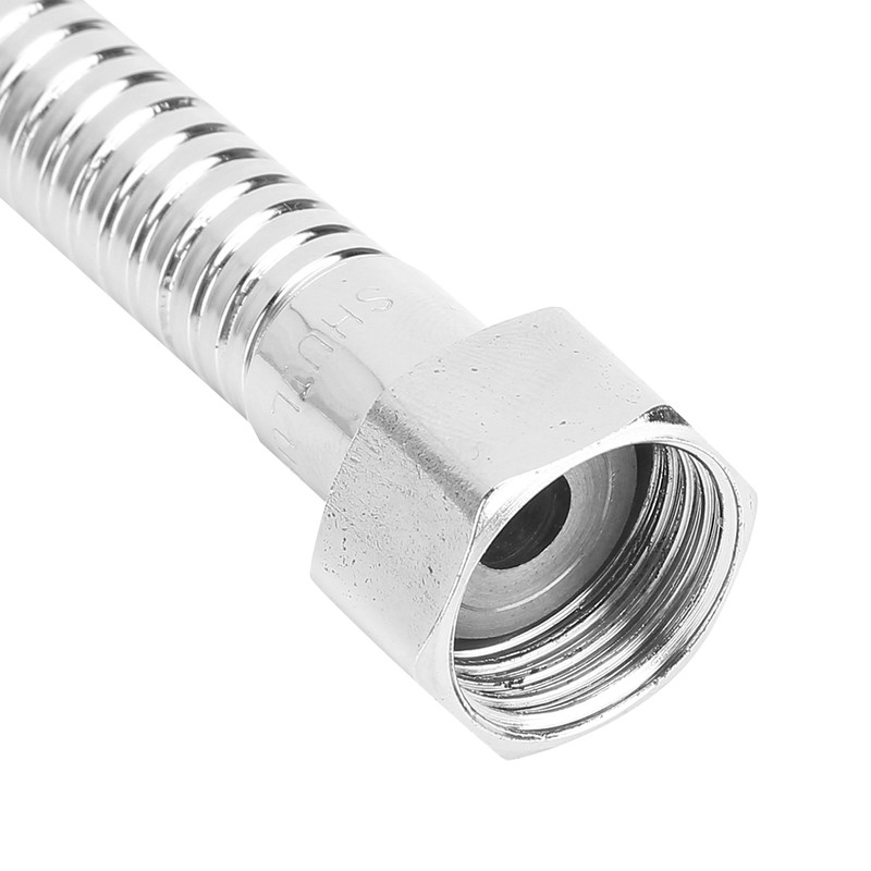 1.5m G1/2in Thread Stainless Steel Shower Hose Household Bathroom Showering