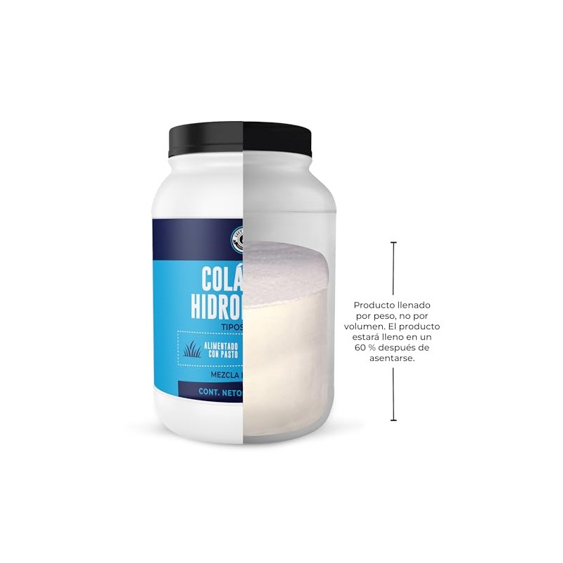 Péptidos Colágeno Hidrolizado Puro Polvo Collagen Peptides Tipo Iii Pastoreo
