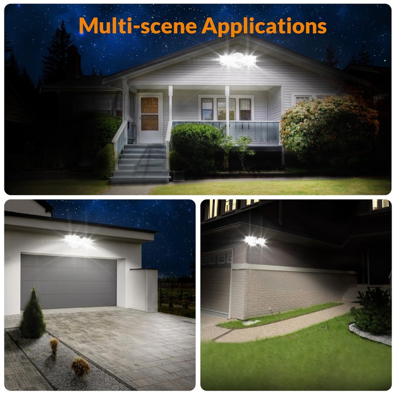 LEPOWER 28W 3000LM ‌LED Security Flood Light‌ ‌Outdoor‌, Switch Controlled
