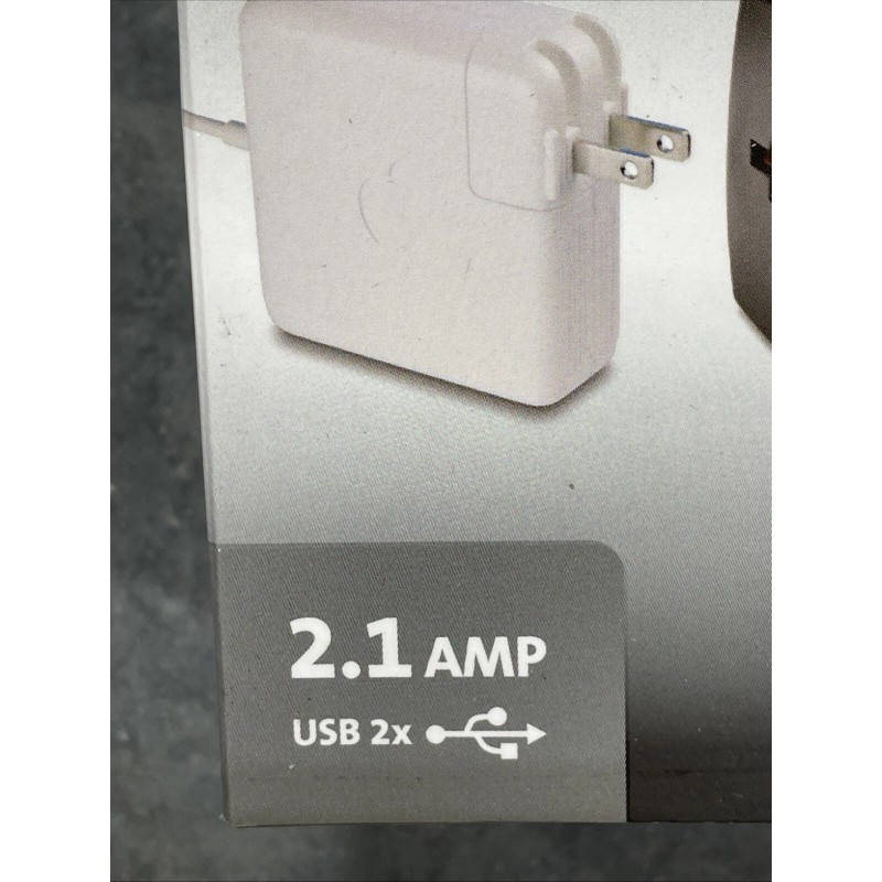 Kensington 2.1 Amp 2 USB ports International Travel Adapter -