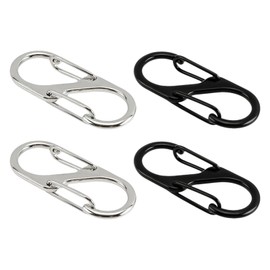 Carabiner, Ultra Lightweight, Durable, Multi-functional, Key Chain, Carabiner Hook, Outdoor Equipment, Mountain Climbing, Camping, Fishing, Accessories, Carabiner, Household Goods, Stylish, S-Shaped