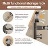 gzpynsgaoh No-Drill Towel Rack with Strong Suction 16-31 Inch Adjustable